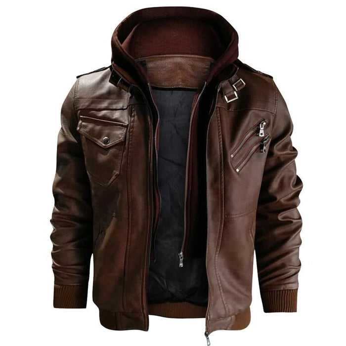 Dale™ | Veste Biker Classique avec Capuche